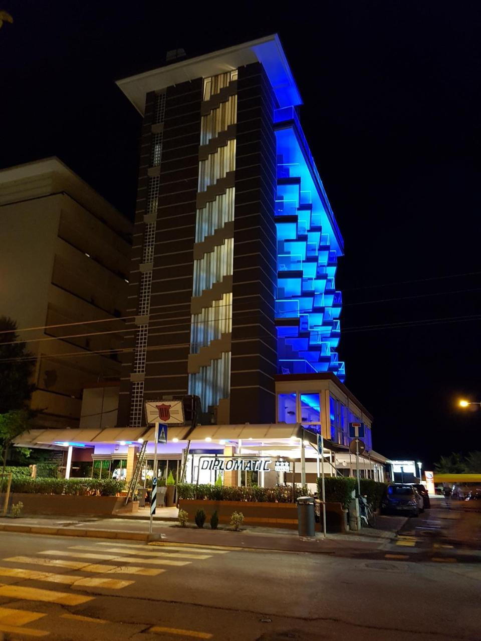 Hotel Diplomatic Риччоне Екстер'єр фото